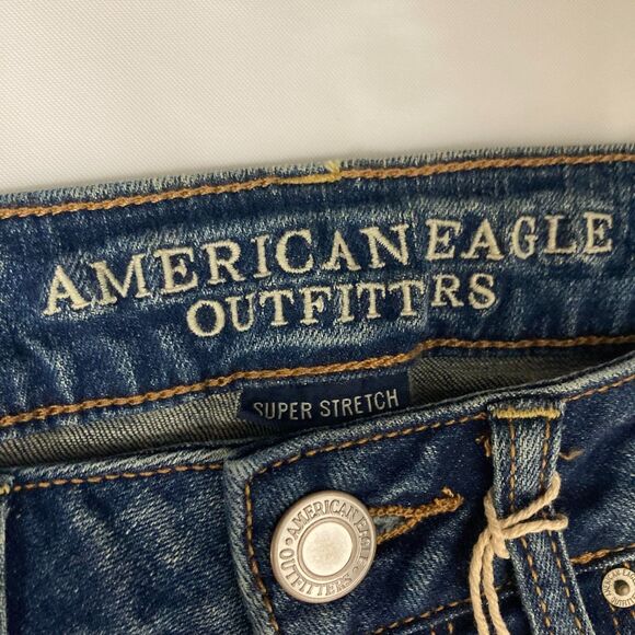 American Eagle Outfitters 2015 NWT Skinny Low Rise Super Stretch Jeans Women's 6 - Picture 11 of 16